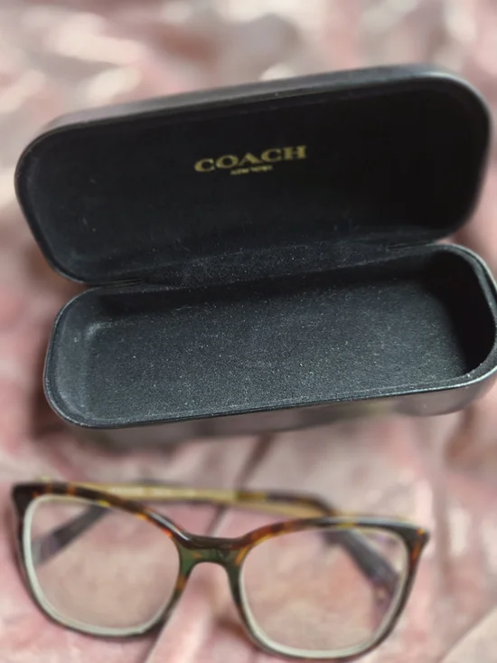 Coach Women's Eyeglasses HC 6113 5485 Dark Tortoise Butterfly Frame 53 18 - Picture 9 of 15